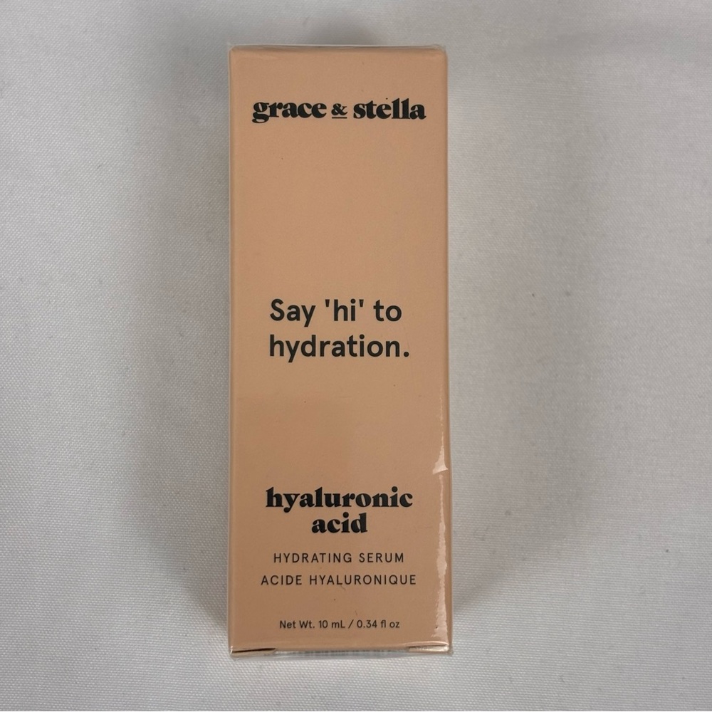 Grace & Stella Hyaluronic Acid Hydrating Serum “Say Hi to Hydration” .34 fl oz